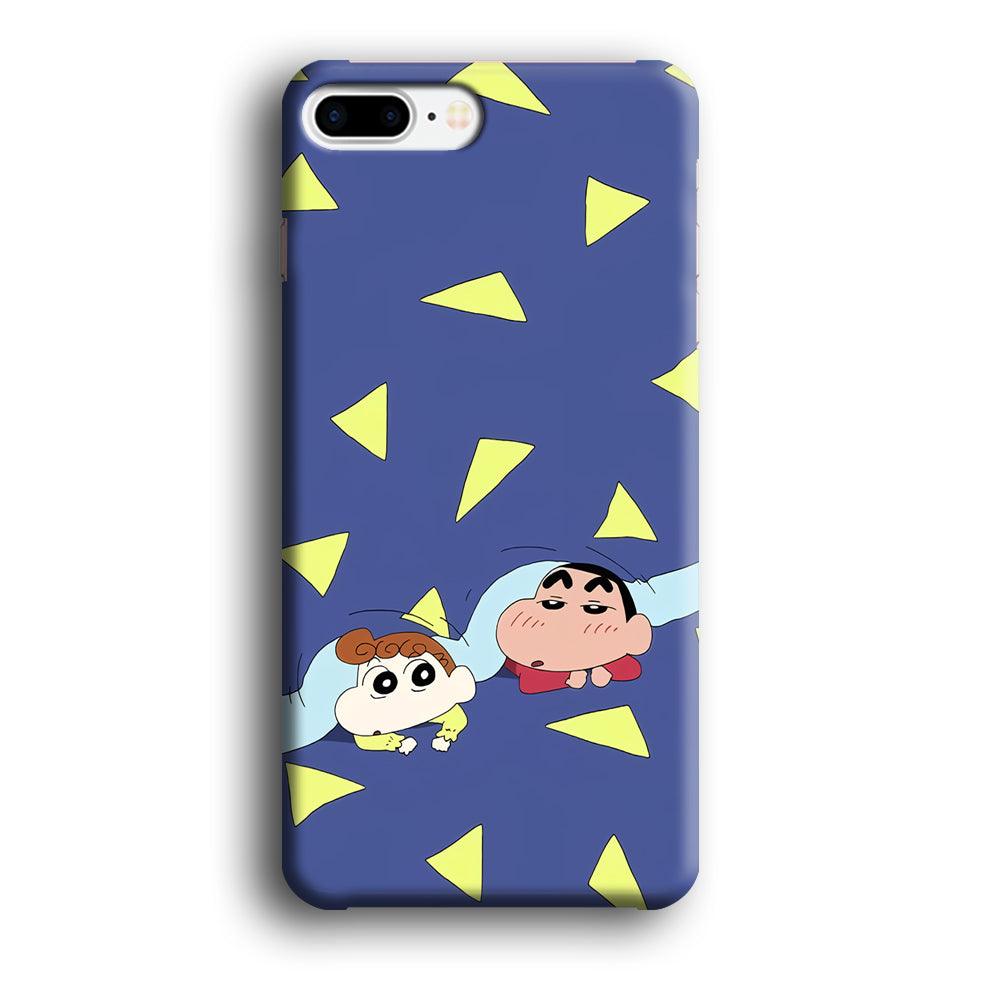 Crayon Shinchan Time to Sleep iPhone 8 Plus Case-Oxvistore