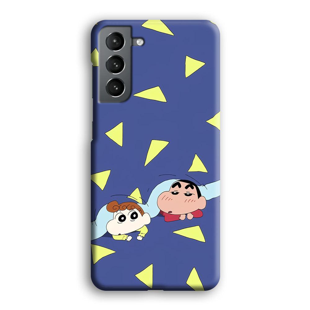 Crayon Shinchan Time to Sleep Samsung Galaxy S21 Case-Oxvistore