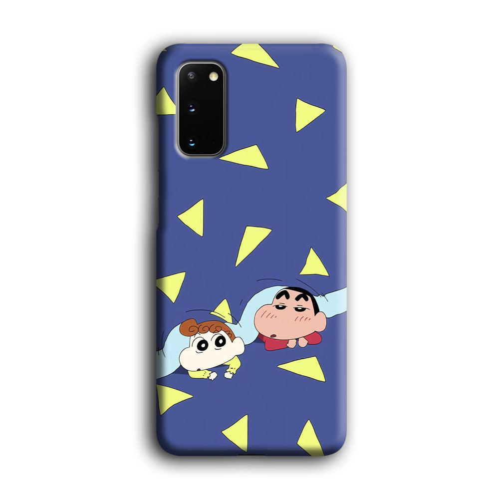 Crayon Shinchan Time to Sleep Samsung Galaxy S20 Case-Oxvistore