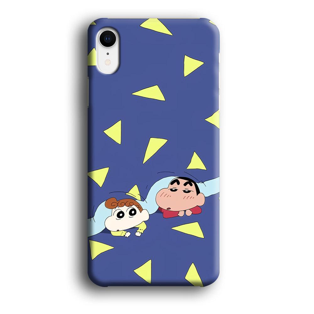 Crayon Shinchan Time to Sleep iPhone XR Case-Oxvistore