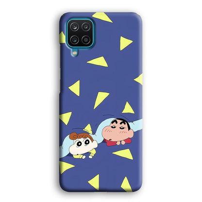 Crayon Shinchan Time to Sleep Samsung Galaxy A12 Case-Oxvistore