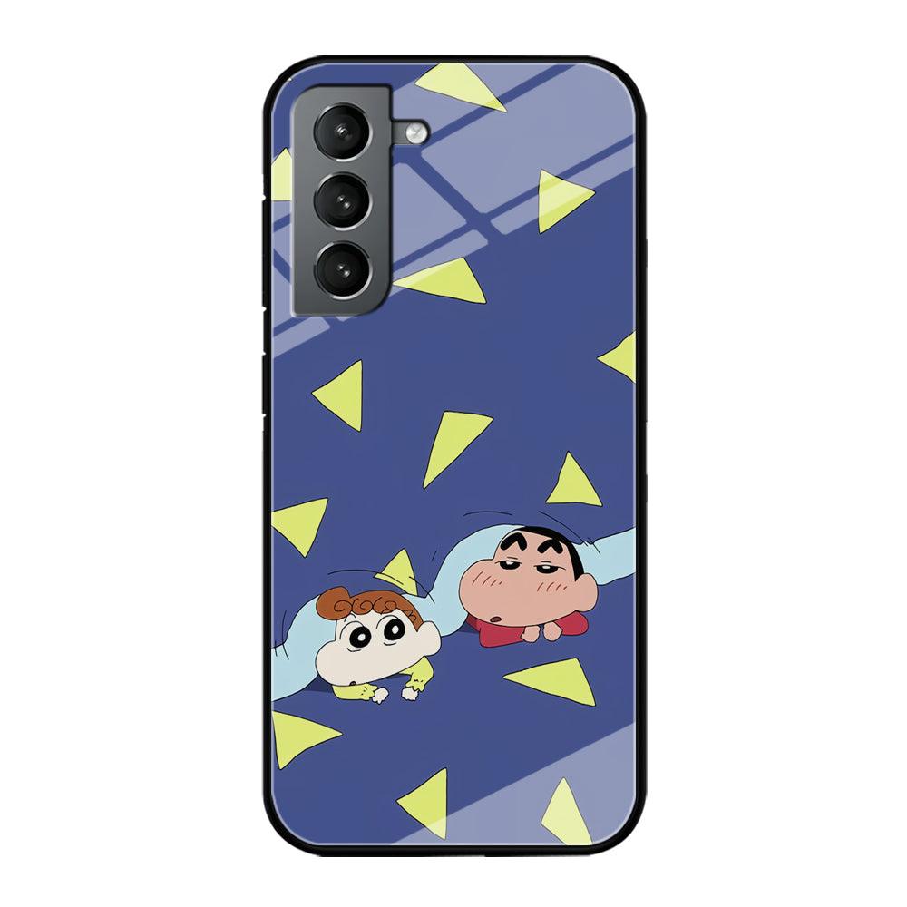 Crayon Shinchan Time to Sleep Samsung Galaxy S21 Plus Case-Oxvistore