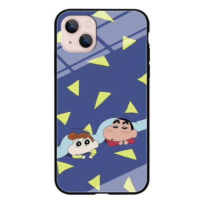 Crayon Shinchan Time to Sleep iPhone 13 Case-Oxvistore