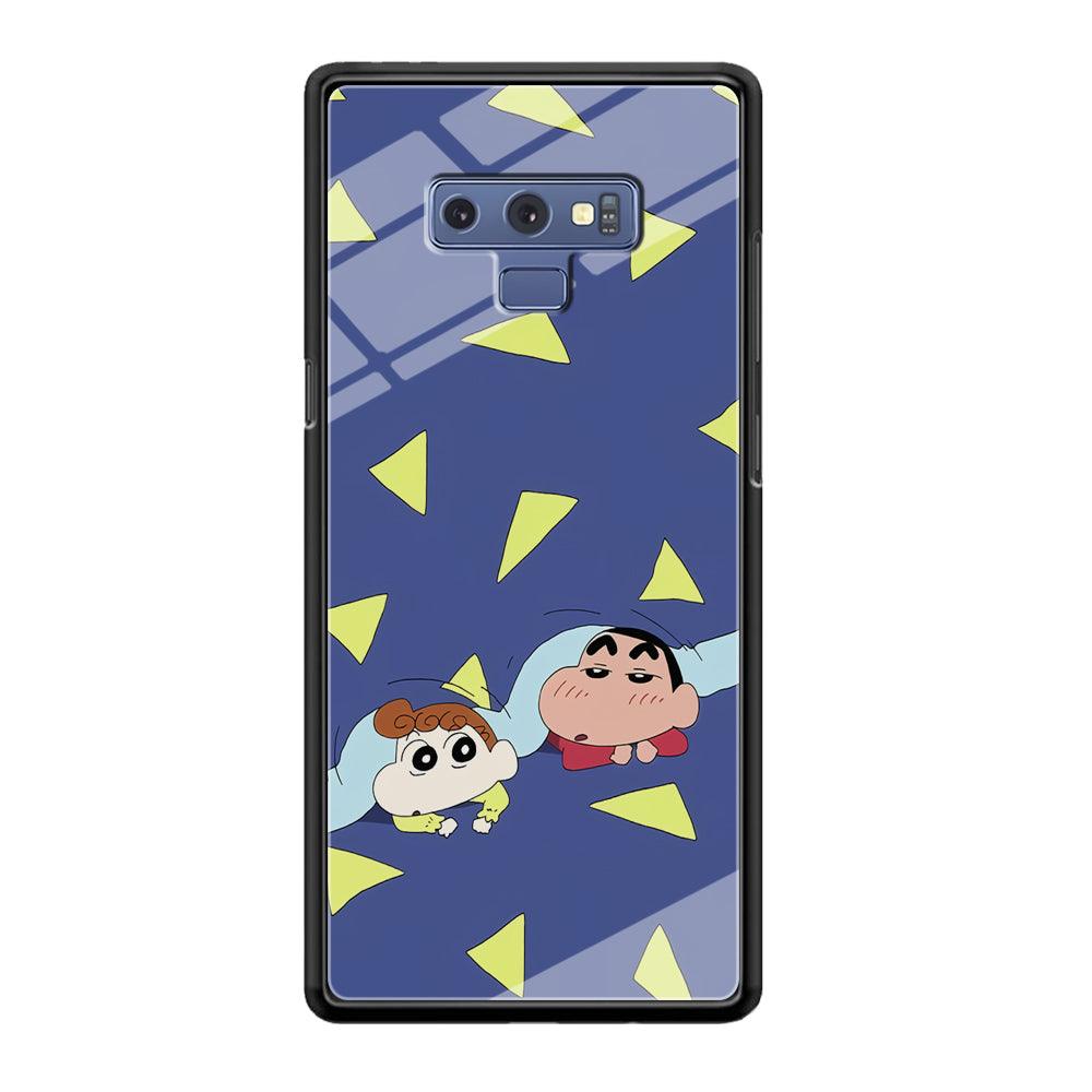 Crayon Shinchan Time to Sleep Samsung Galaxy Note 9 Case-Oxvistore