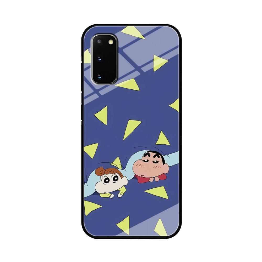 Crayon Shinchan Time to Sleep Samsung Galaxy S20 Case-Oxvistore