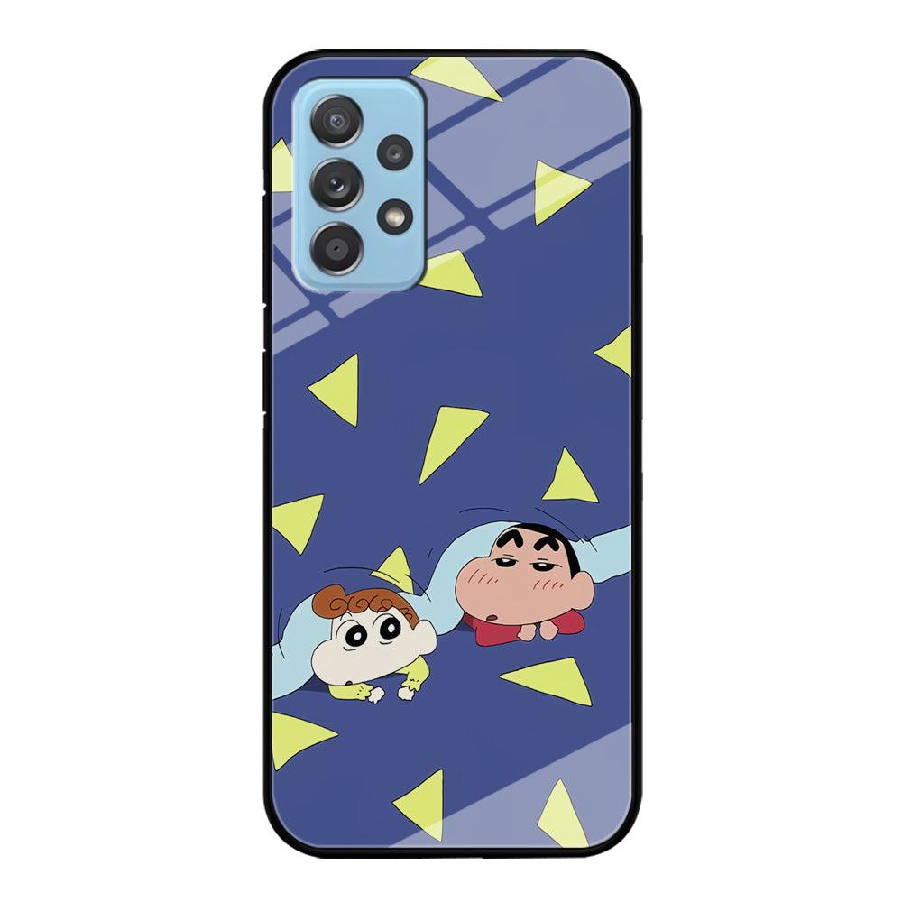 Crayon Shinchan Time to Sleep Samsung Galaxy A52 Case-Oxvistore