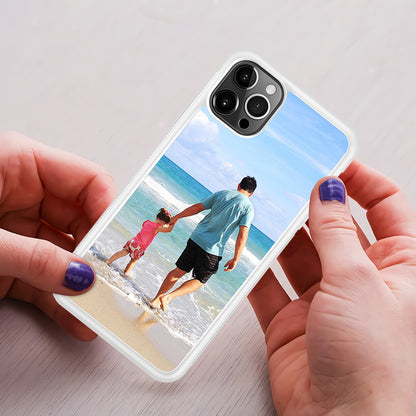 Personalized Custom Photo 2D Rubber Phone Case