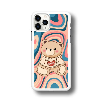 Cute Bear with Hoodie iPhone 11 Pro Case-Oxvistore