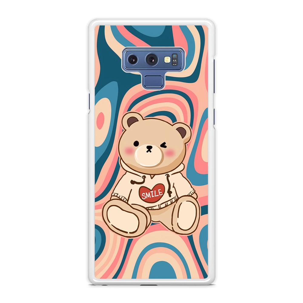 Cute Bear with Hoodie Samsung Galaxy Note 9 Case-Oxvistore