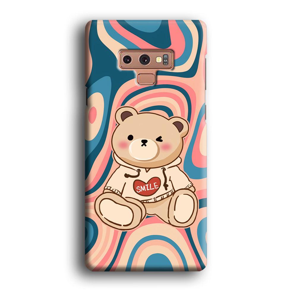 Cute Bear with Hoodie Samsung Galaxy Note 9 Case-Oxvistore