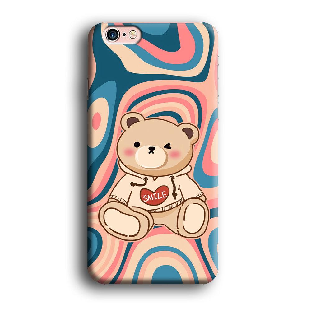 Cute Bear with Hoodie iPhone 6 Plus | 6s Plus Case-Oxvistore