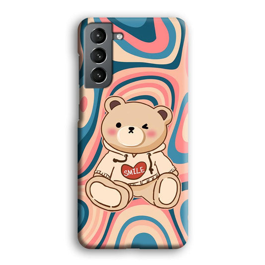 Cute Bear with Hoodie Samsung Galaxy S21 Plus Case-Oxvistore