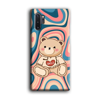 Cute Bear with Hoodie Samsung Galaxy Note 10 Plus Case-Oxvistore