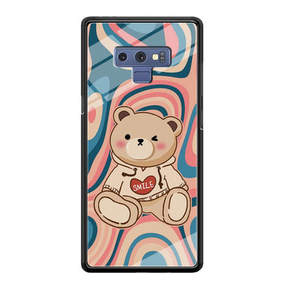 Cute Bear with Hoodie Samsung Galaxy Note 9 Case-Oxvistore