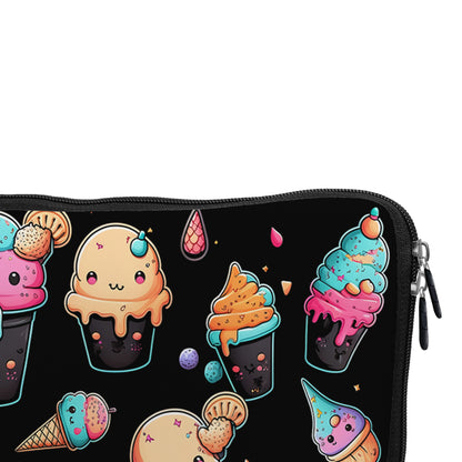 Cute Cartoon Ice Creams Laptop Sleeve Protective Cover