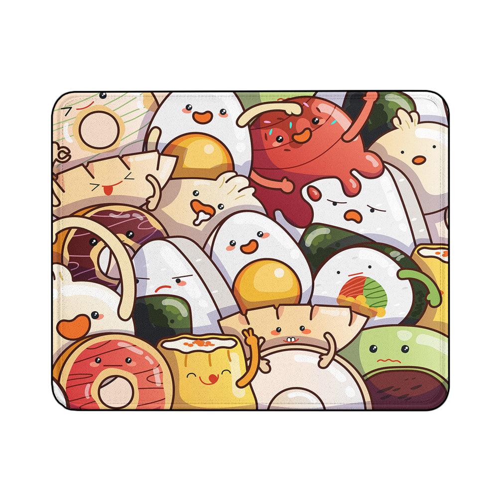 Cute Food Doodle Kawaii Mouse Pads-18x21 CM-Oxvistore