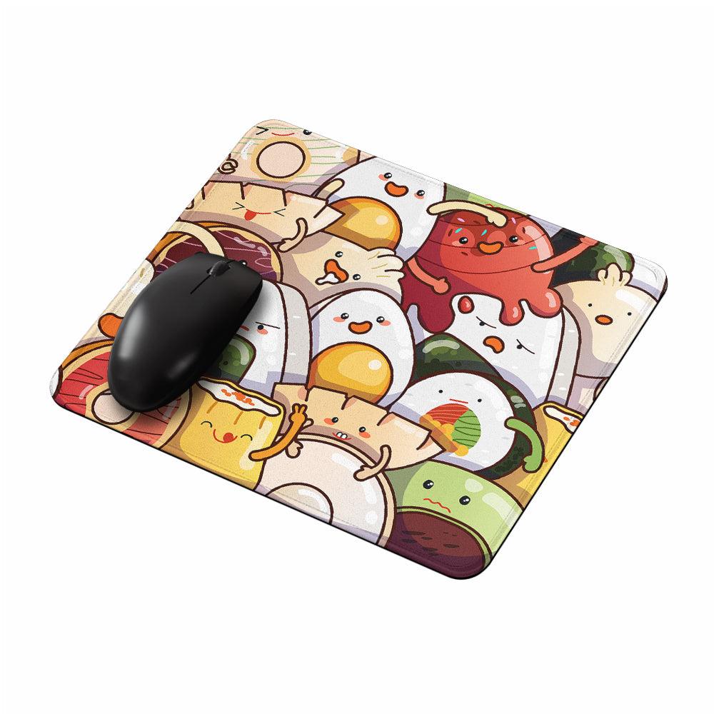 Cute Food Doodle Kawaii Mouse Pads-Oxvistore