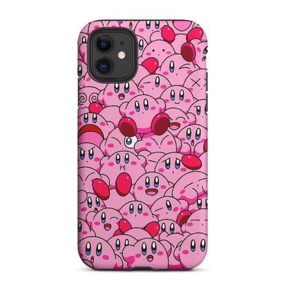 Cute Kirby Pink Aesthetic 2 in 1 Tough Phone Case