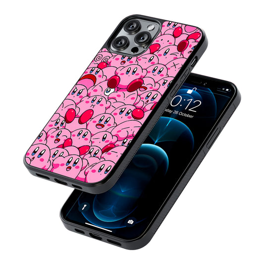 Cute Kirby Pink Aesthetic 2D Rubber Phone Case