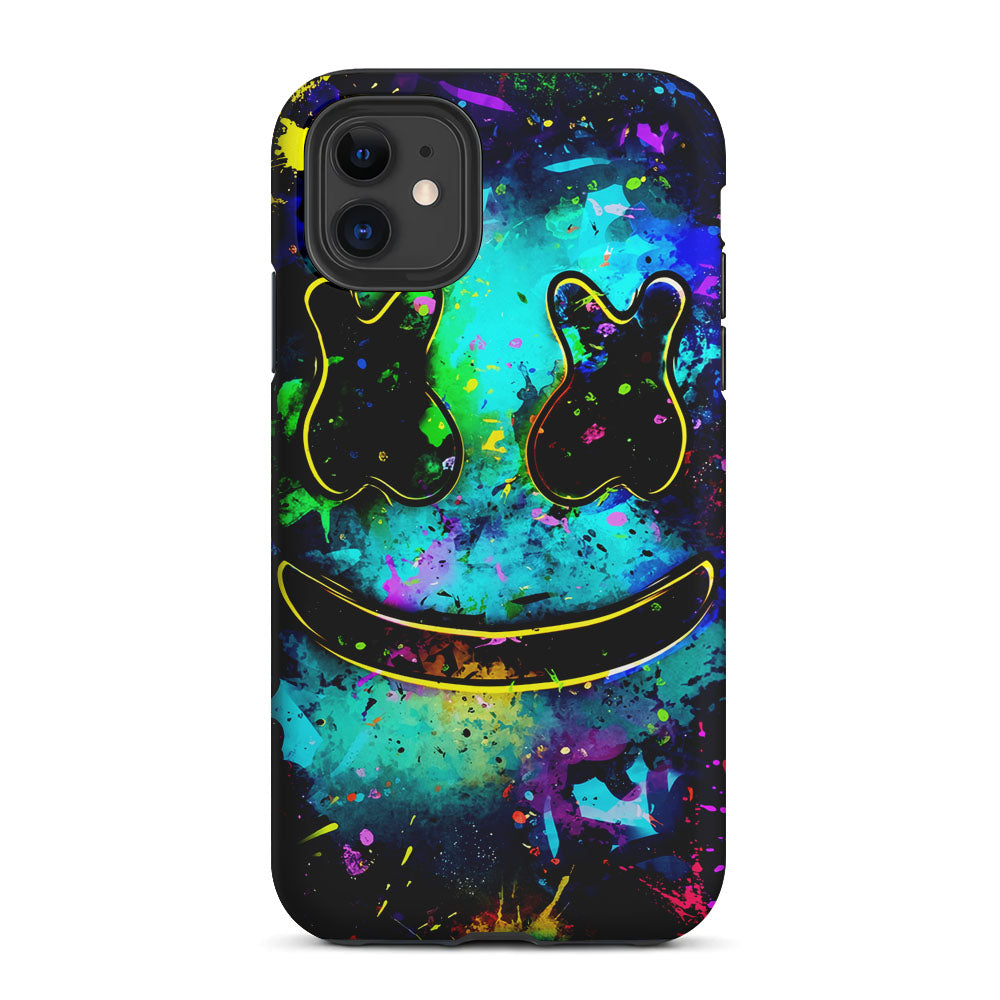 DJ Marshmello Painting Art 2 in 1 Tough Phone Case