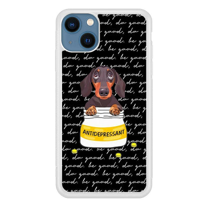 Dachshund Antidepressant iPhone 13 Case-Oxvistore