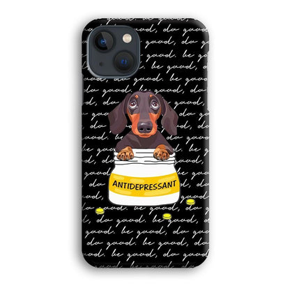 Dachshund Antidepressant iPhone 13 Case-Oxvistore