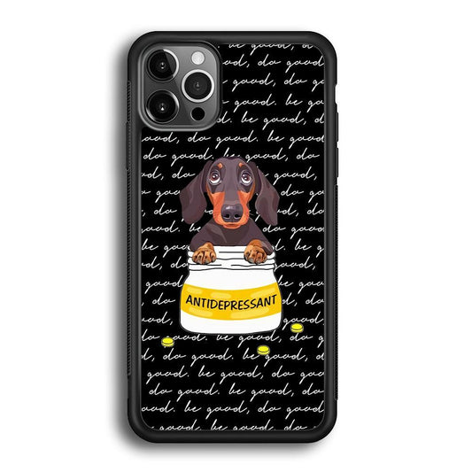 Dachshund Antidepressant iPhone 12 Pro Case-Oxvistore