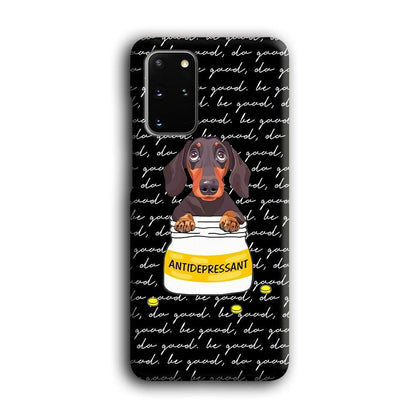 Dachshund Antidepressant Samsung Galaxy S20 Plus Case-Oxvistore