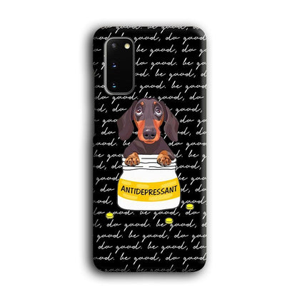 Dachshund Antidepressant Samsung Galaxy S20 Case-Oxvistore