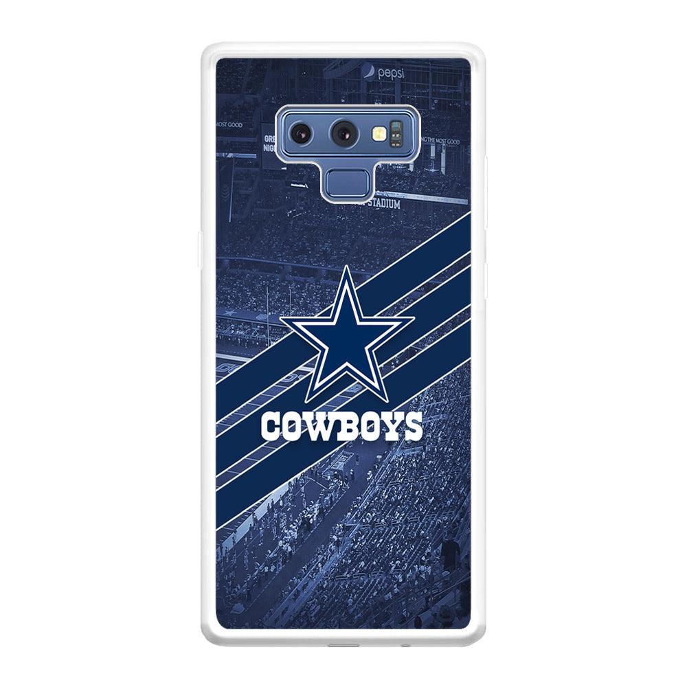 Dallas Cowboys All Blue at Stadium Samsung Galaxy Note 9 Case-Oxvistore