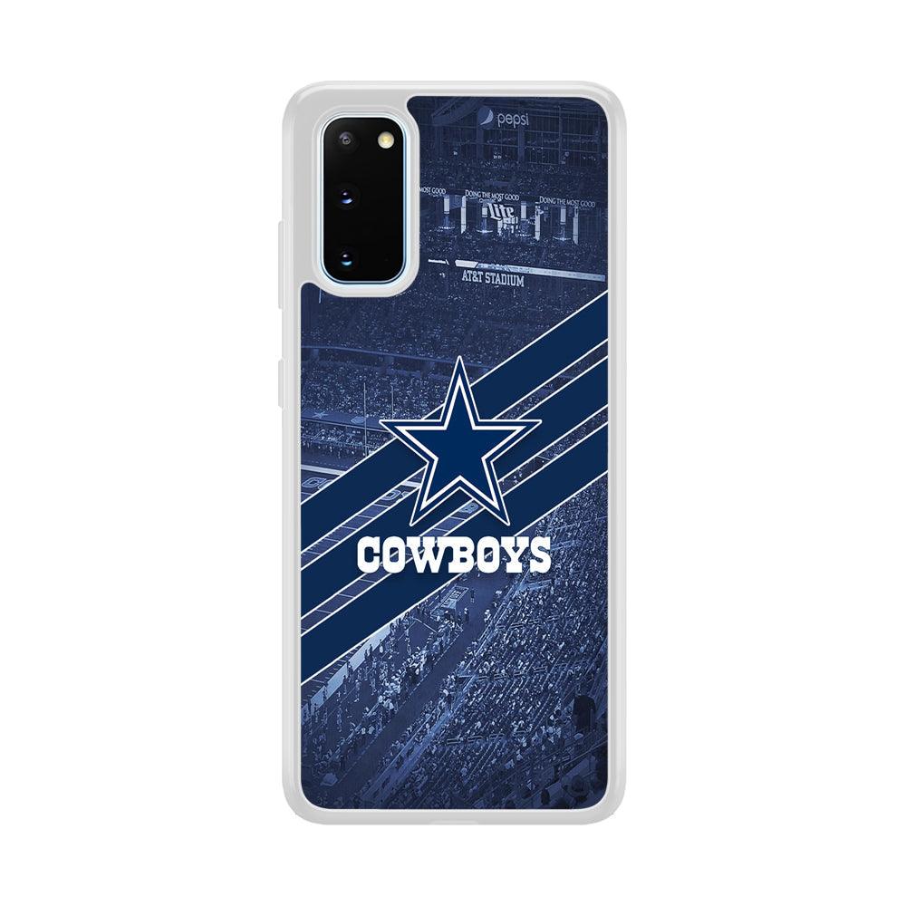 Dallas Cowboys All Blue at Stadium Samsung Galaxy S20 Case-Oxvistore