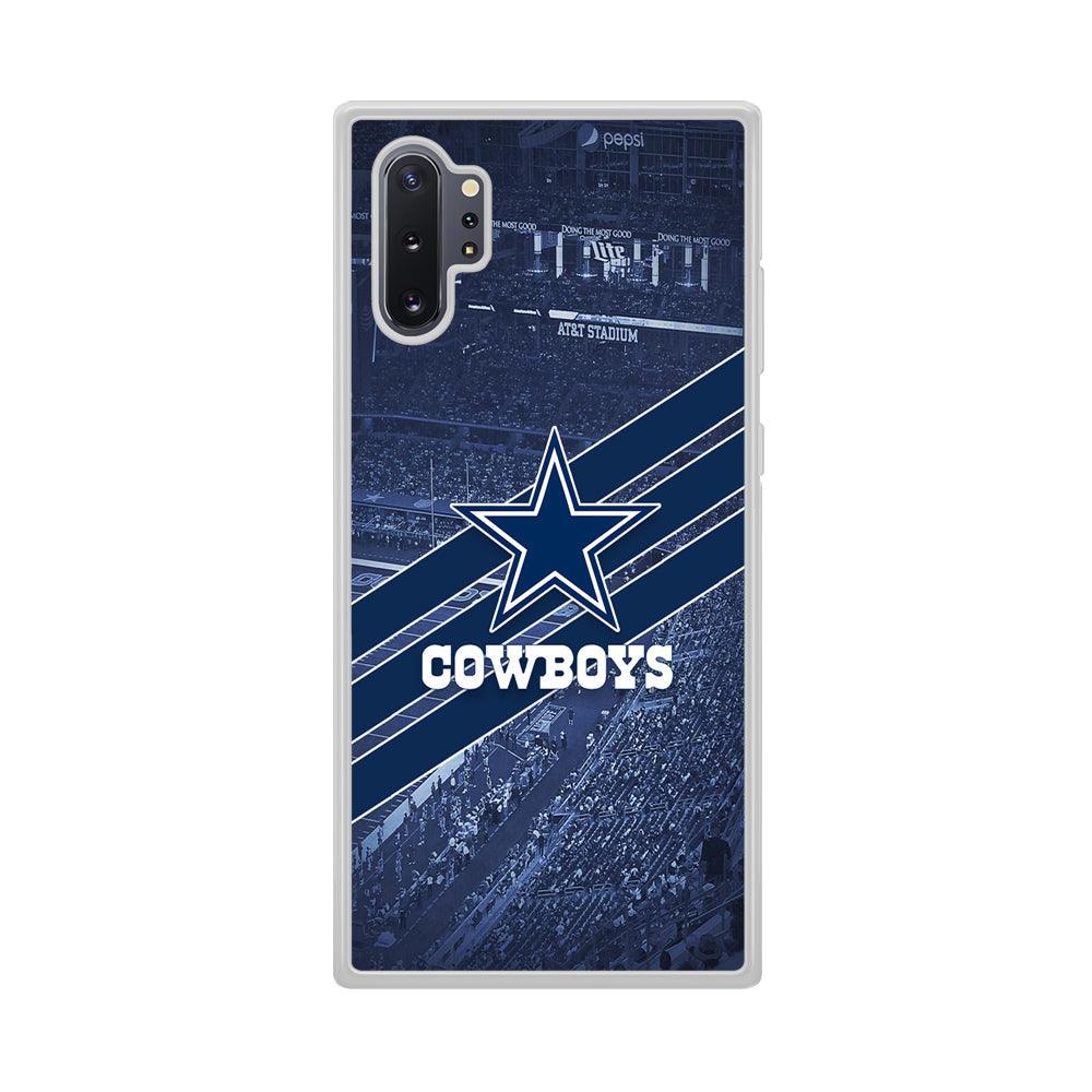 Dallas Cowboys All Blue at Stadium Samsung Galaxy Note 10 Plus Case-Oxvistore