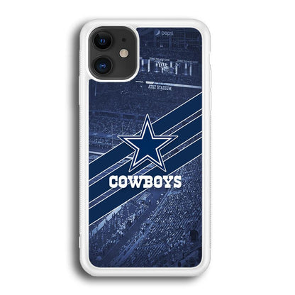 Dallas Cowboys All Blue at Stadium iPhone 12 Case-Oxvistore