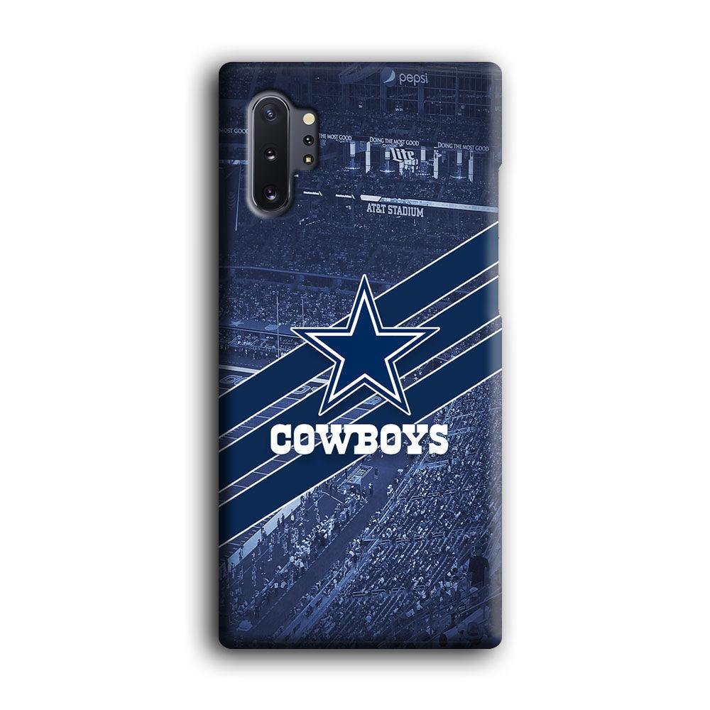 Dallas Cowboys All Blue at Stadium Samsung Galaxy Note 10 Plus Case-Oxvistore