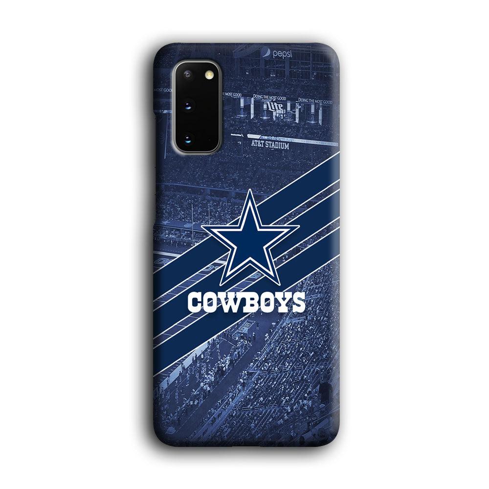 Dallas Cowboys All Blue at Stadium Samsung Galaxy S20 Case-Oxvistore