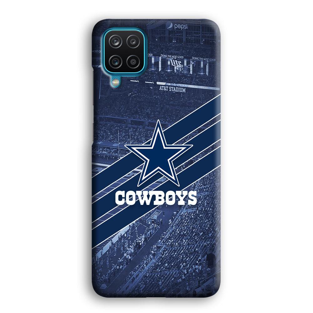 Dallas Cowboys All Blue at Stadium Samsung Galaxy A12 Case-Oxvistore