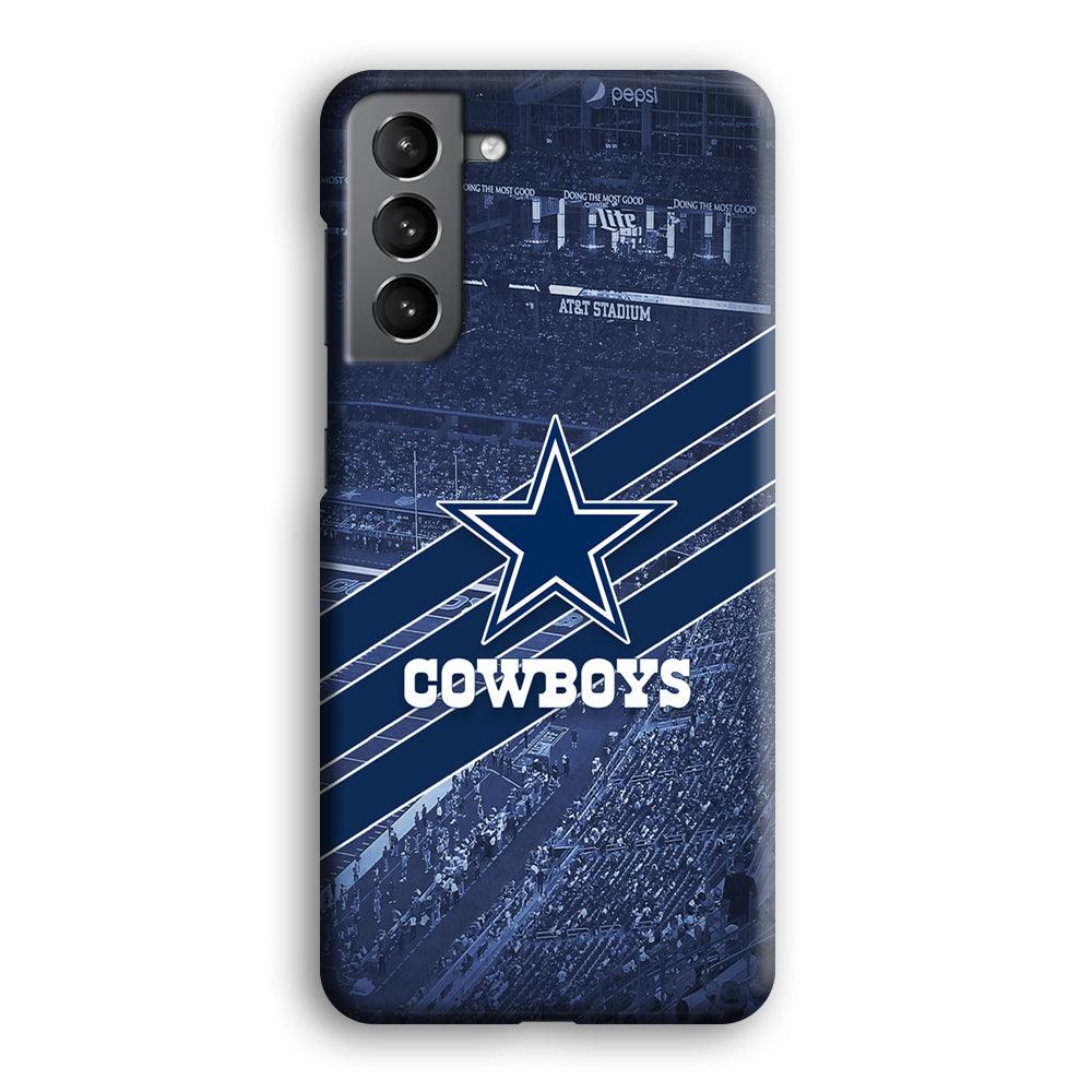 Dallas Cowboys All Blue at Stadium Samsung Galaxy S21 Plus Case-Oxvistore