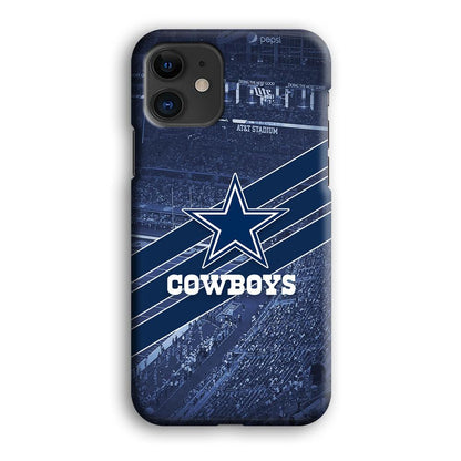 Dallas Cowboys All Blue at Stadium iPhone 12 Case-Oxvistore