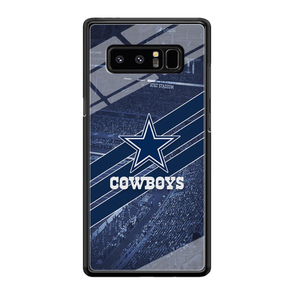 Dallas Cowboys All Blue at Stadium Samsung Galaxy Note 8 Case-Oxvistore