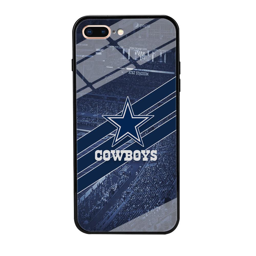 Dallas Cowboys All Blue at Stadium iPhone 8 Plus Case-Oxvistore