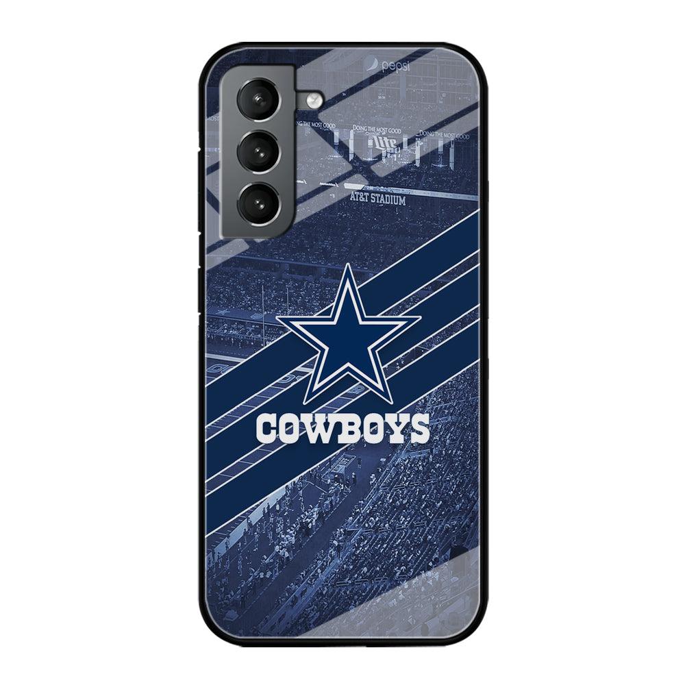 Dallas Cowboys All Blue at Stadium Samsung Galaxy S21 Plus Case-Oxvistore