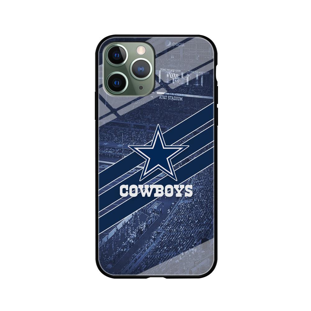 Dallas Cowboys All Blue at Stadium iPhone 11 Pro Case-Oxvistore