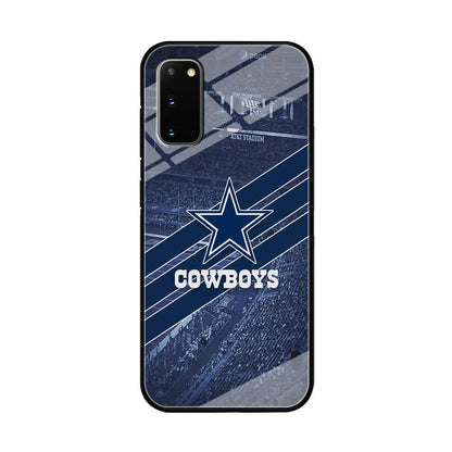 Dallas Cowboys All Blue at Stadium Samsung Galaxy S20 Case-Oxvistore