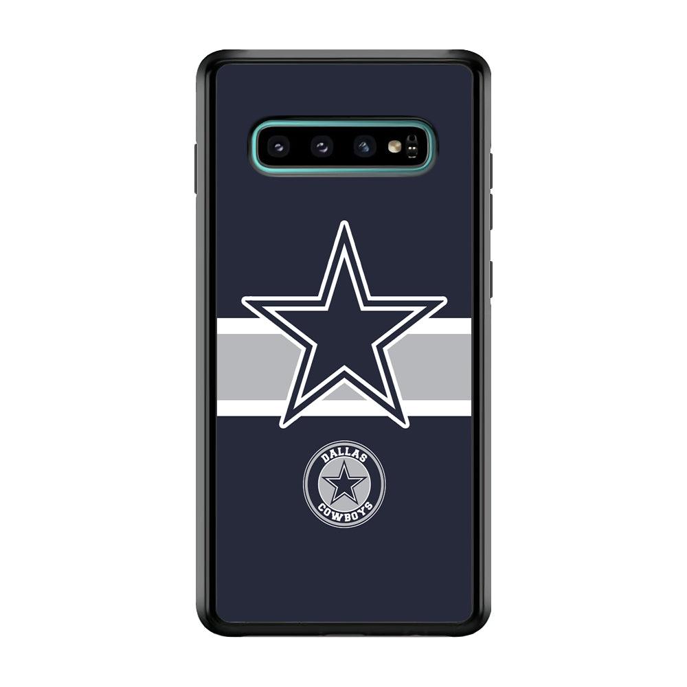 Dallas Cowboys Wide Star Samsung Galaxy S10 Plus Case-Oxvistore