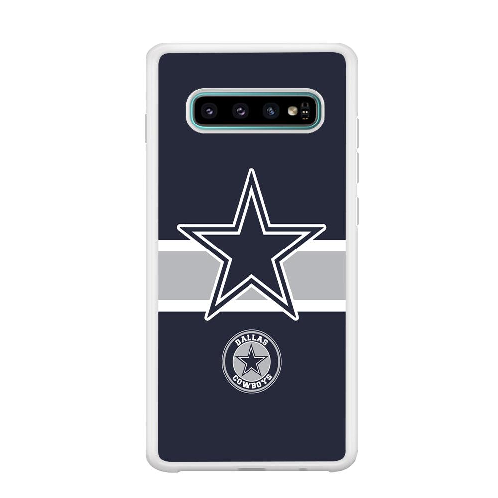 Dallas Cowboys Wide Star Samsung Galaxy S10 Plus Case-Oxvistore