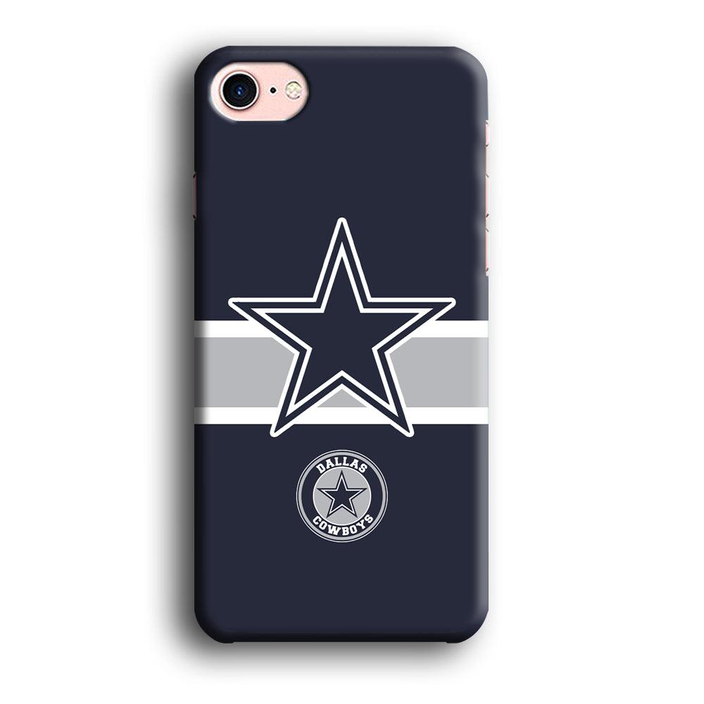 Dallas Cowboys Wide Star iPhone 8 Case-Oxvistore