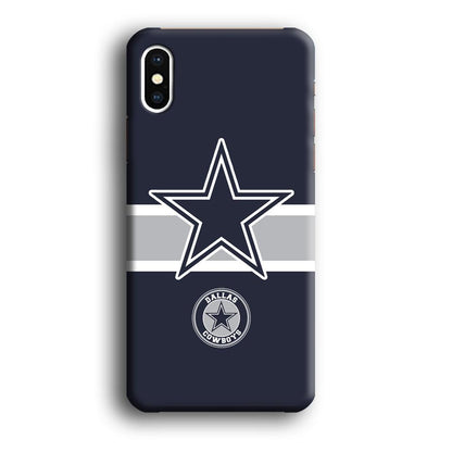 Dallas Cowboys Wide Star iPhone X Case-Oxvistore