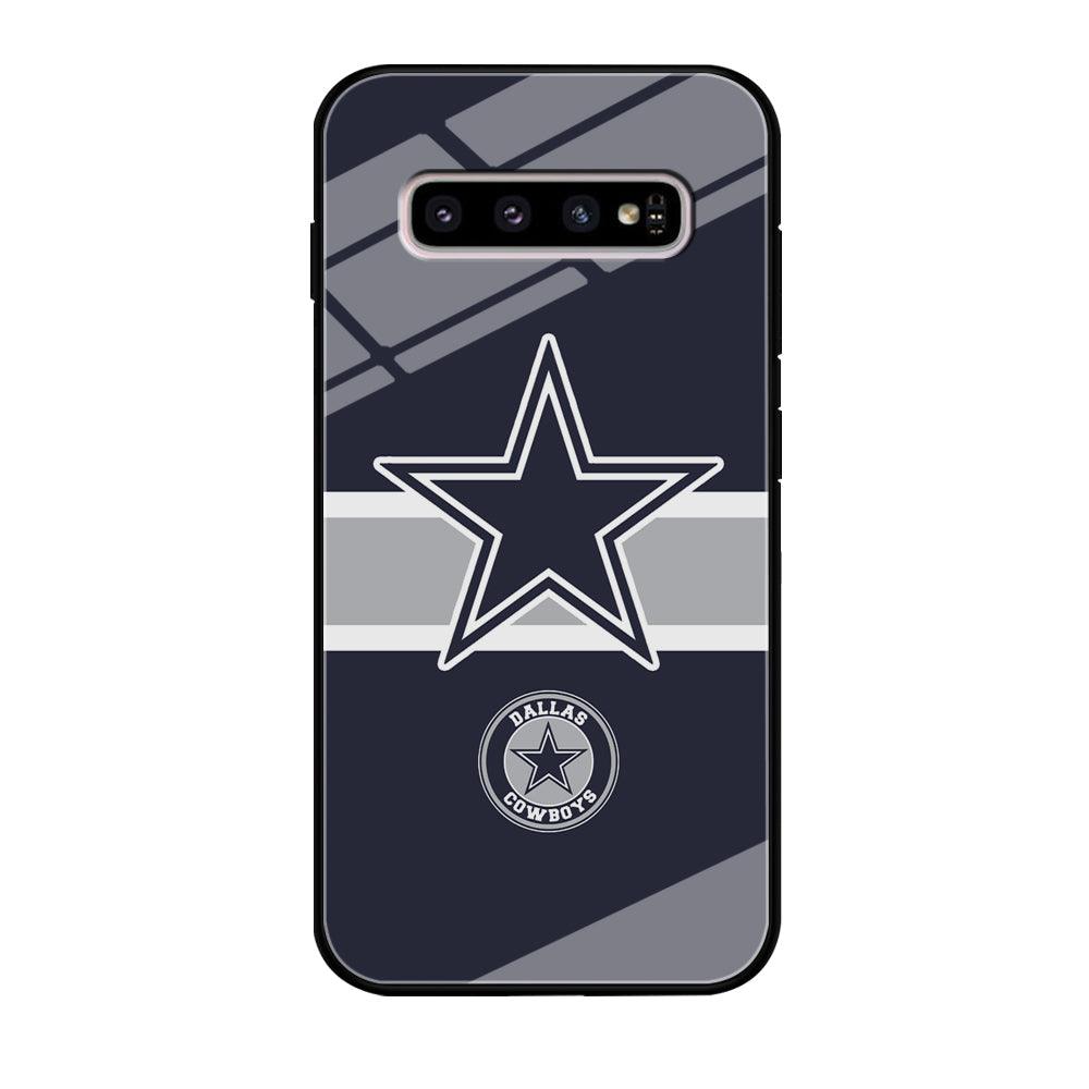 Dallas Cowboys Wide Star Samsung Galaxy S10 Plus Case-Oxvistore