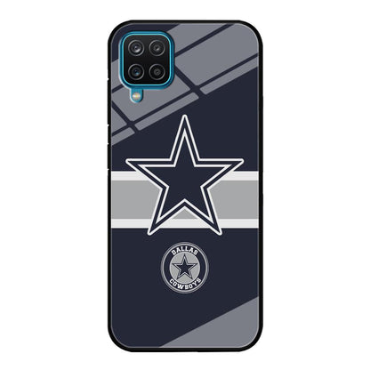 Dallas Cowboys Wide Star Samsung Galaxy A12 Case-Oxvistore