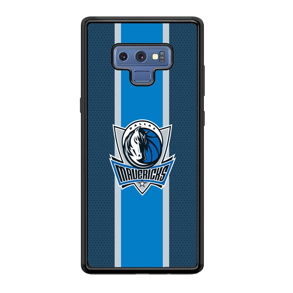 Dallas Mavericks Dot Blue Patern Samsung Galaxy Note 9 Case-Oxvistore